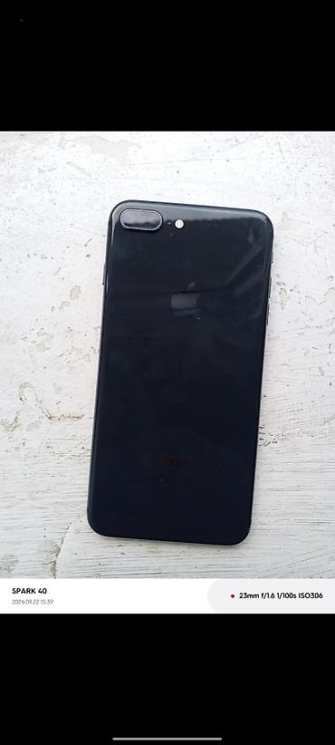 ayfon yeni: IPhone 8 Plus, Jet Black, Barmaq izi — 1