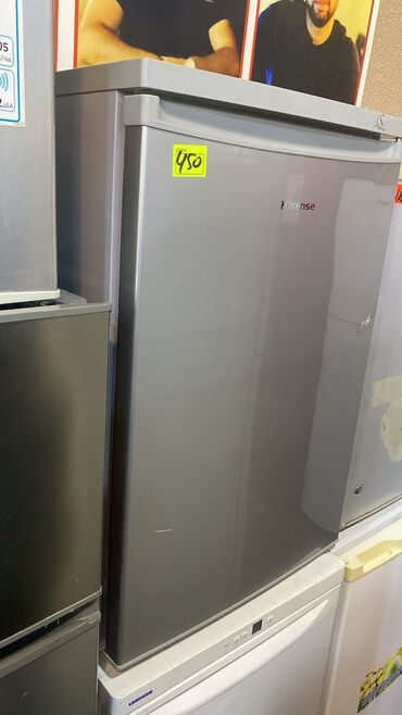 Paltaryuyan maşınlar: Hisense mini soyuducu/dondurucu - Rəng: boz (inox effektli) - Kompakt