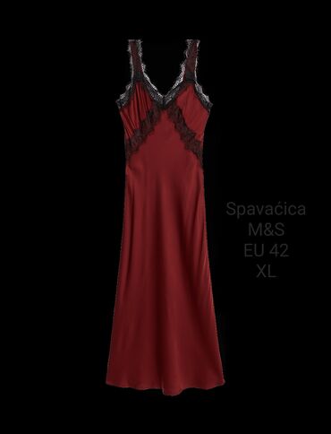 kupaci na vezivanje: Marks & Spencer, XL (EU 42), New, color - Red