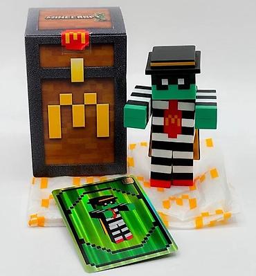 Oyuncaq fiqurlar: Minecraft x McDonald’s kolleksiya fiquru seti - Mövzu: Minecraft — 3