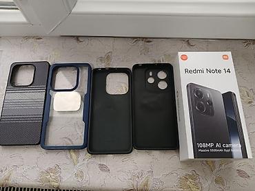 redmi note 8 batareya qiyməti: Redmi Note 14, 256 GB, rəng - Qara, Barmaq izi — 3