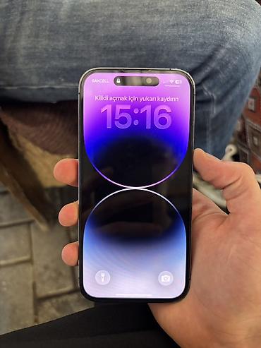 ayfon ekrani: IPhone 14 Pro, 256 GB, Deep Purple, Face ID, Simsiz şarj — 2