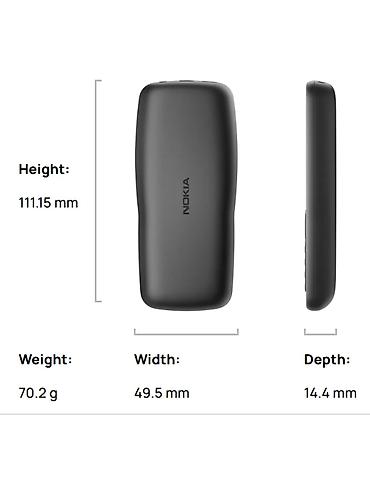 nokia android: Nokia 106, Новый, < 2 ГБ, цвет - Черный, 2 SIM — 5
