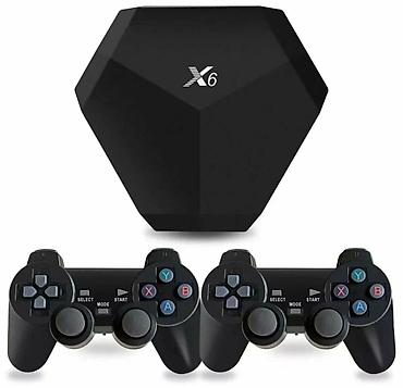 ps4 disk: Игровая приставка X6 для PS1/Sega/Dendy/GBA 64 ГБ нового формата — 3