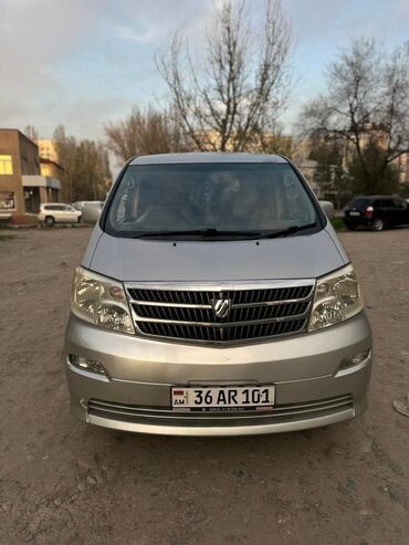 pokryvala na 2 spalnuju krovat: Toyota Alphard: 2004 г., 2.4 л, Автомат, Бензин, Бус