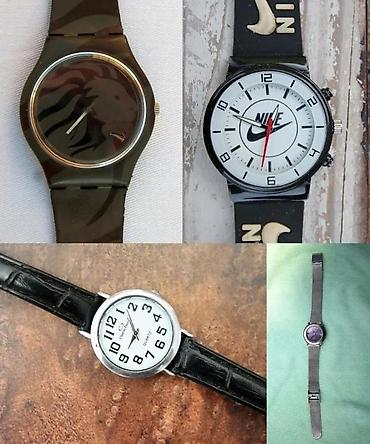 Ručni satovi: NikE, Ascot, Charles Delon, MS. Cena za komad. NikE Prelep crni Nike — 1
