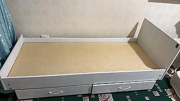 bunk bed: Односпальная кровать, Б/у, С ящиком для хранения, длина - 190 см — 2