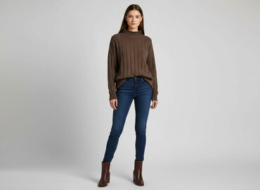 sweter sinsay w paski: Sinsay, Sweter damski, rozmiar 2XS
