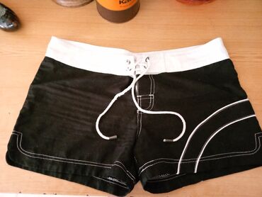 ženske pantalone i prsluk: S (EU 36), Polyester, color - Black, Single-colored