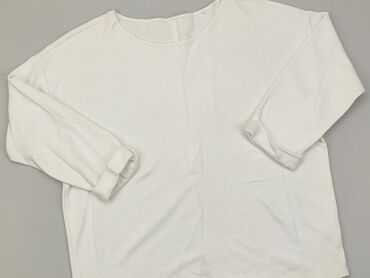białe bluzki z długim rękawem stradivarius: Blouse, L (EU 40), condition - Good