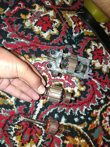 muhərrik yastığı: Islək vəziyətdədi Məhsul: Elektrik alətləri üçün kollektor tipli — 1