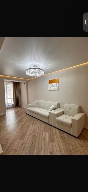 квартира дордой плаза: 2 комнаты, 72 м², Элитка, 2 этаж, Дизайнерский ремонт