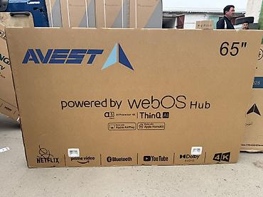 Телевизоры: 🔥🔥💥СРОЧНАЯ АКЦИЯ💥🔥🔥 Телевизор AVEST 65UHD77 webos magic пульт 165 см — 1