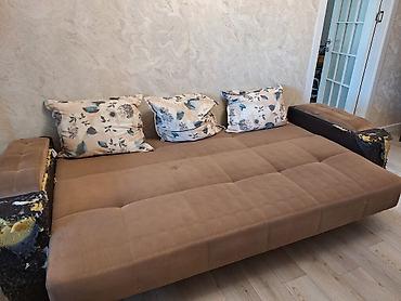 Divanlar: Divan-kravat, İşlənmiş, Açılan, Bazalı, Parça — 3