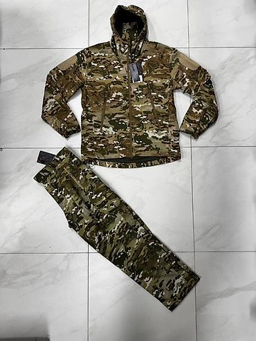 Спортивные костюмы: Комплект тактической одежды Softshell (куртка + брюки) - Материал — 1