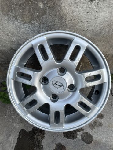 hyundai getz диска: Литые Диски R 14 Hyundai, 1 шт, отверстий - 4, Б/у