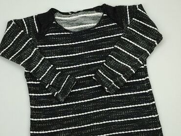 czarne bluzki w kropki: Sweter, M, stan - Bardzo dobry