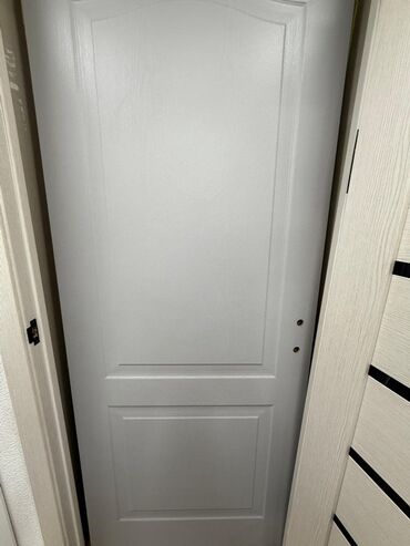 дверь внутренняя: Жабык ички эшик, Ламинат, түсү - Боз