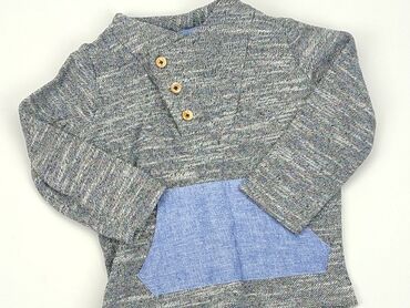 sweterek robiony na drutach: Sweter, 12-18 m, stan - Bardzo dobry