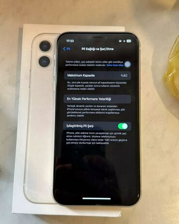 lalafo ikinci el telefonlar: IPhone 11, 128 GB, Ağ