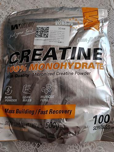 mass geyner: Kreatin Çəki: 501 - 750 g, Yeni — 1