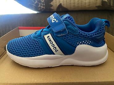 nike react: Синие детские кроссовки от KINDDOG. Модель имеет легкий дышащий верх — 8