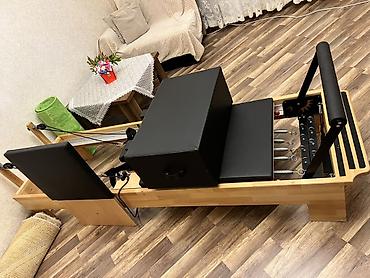 Pilates Reformer trenajor dəsti - Korpus: keyfiyyətli bərk ağacdan lalafo.az -da Pilates Reformer trenajor dəsti - Korpus: keyfiyyətli bərk ağacdan
