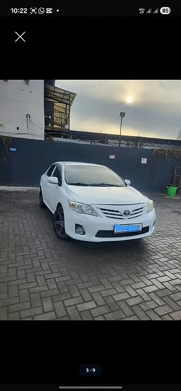 devo tiko: Toyota Corolla: 2010 г., 1.6 л, Автомат, Бензин, Седан — 2