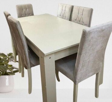 барные стулья: Masa 6 oturacaq Ölçü : 160x80 Az işlənib Ünvan: Yasamal Qiymət: 250