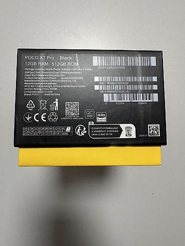 mate x: Poco X7 Pro, Б/у, 512 ГБ, цвет - Черный — 4