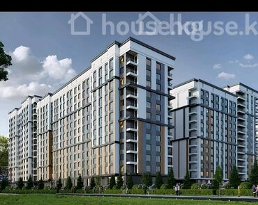 продается квартира кант: Строится, Элитка, 1 комната, 42 м²