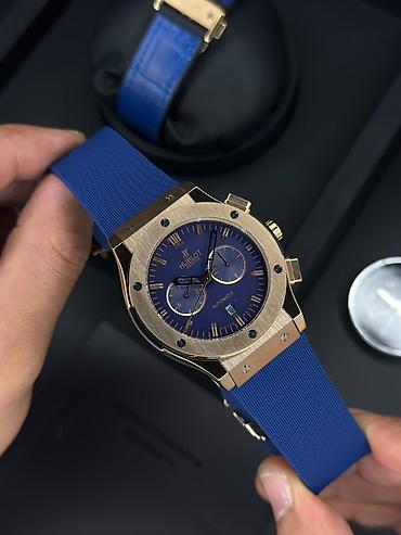 Hublot Classic Fusion Chronograph – mavi temalı dəst - Korpus