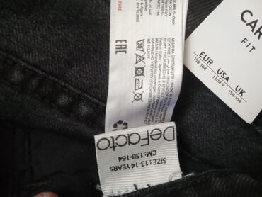 Cinslər: Qara rəngində cins şalvar. Yeni alınıb!! — 7