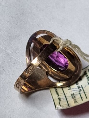 Серебряные кольца: Кольцо, Женские, Рубин, Новый — 2