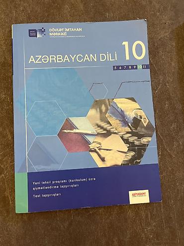 Testlər: “Azerbaycan dili” testeleri, 10-cu sinif üçün - İçi yazılmayıb — 1