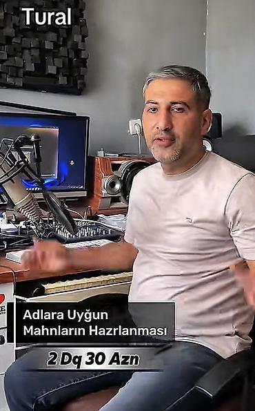 mətn pdf: Xidmət: Adlara uyğun mahnıların hazırlanması - Professional studiyada — 1