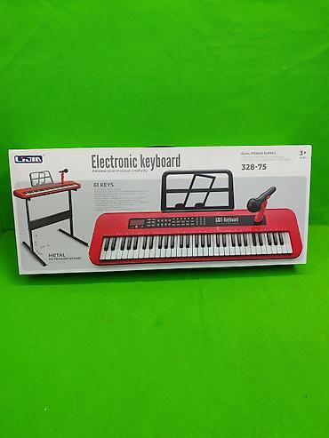 Другие товары для детей: Синтезатор игрушка музыкальная для развития ребенка🎹 Комплектация — 12