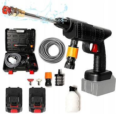 Аппараты для автомоек: №: 17529 Məhsulun adı: Mini yuyucu akkumulyatorlu 33924575, 120 — 4