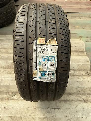 5500: Шины 275 / 45 / R 18, Лето, Б/у, 1 шт, Легковые, Германия, Pirelli — 1