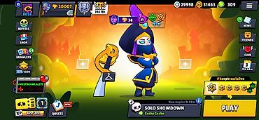 oyun kart: Brawl Stars hesabı – yüksək göstəricilər və zəngin kolleksiya - Kupa — 1