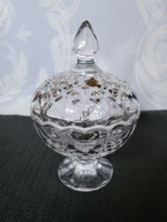 Ostalo posuđe: Bombonijera nova kristal Zajecar iz 70ih.god. Nova bombonijera sve na — 7