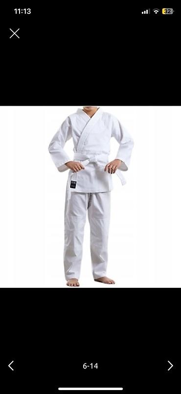 İdman dəstləri: Judo geyim dəsti – mavi və ağ rənglərdə Məhsul haqqında: - Klassik — 9