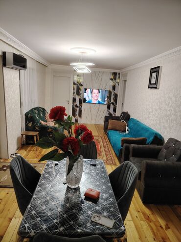 Uzunmüddətli kirayə mənzillər: Nerimanovda metroya yaxin life centerin yaninda 5 mertebenin 2 ci — 4