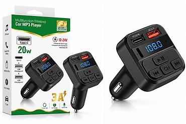 Avtomobil üçün çoxfunksiyalı simsiz MP3 player və FM transmitter