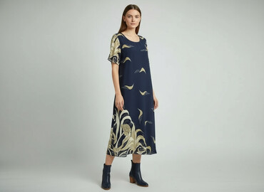 sukienki z krótkim rękawem eleganckie: Сукня жіноча, розмір M