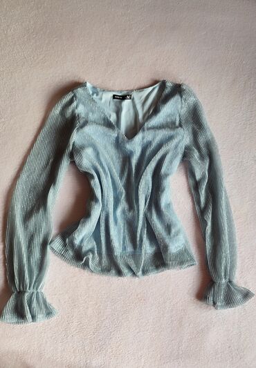 Bluze: Shaarm, S (EU 36), bоја - Svetloplava — 2