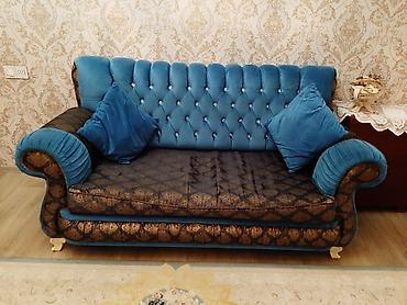 Qonaq otağı dəstləri: İşlənmiş, Dolab, Komod, Masa və oturacaqlar, Kredit yoxdur — 6