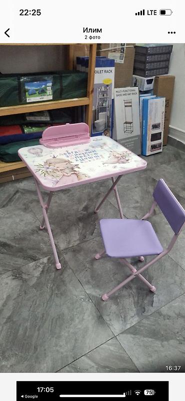 Детская мебель: Комплект детского стола и стула, Новый — 3
