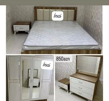 Yataq otağı dəstləri: 2 təknəfərlik çarpayı, Dolab, Tumba, 2 tumba, Azərbaycan, Yeni -da lalafo.az — 19 Yataq otağı dəstləri: 2 təknəfərlik çarpayı, Dolab, Tumba, 2 tumba, Azərbaycan, Yeni — 19