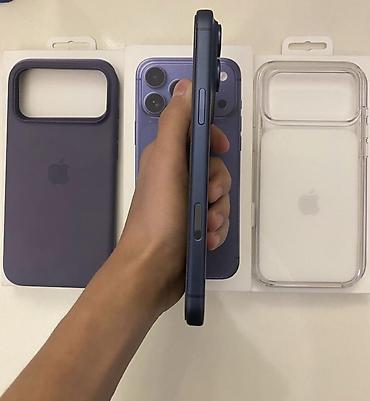 Kabrolar: Məhsul: Apple iPhone (mavi rəng) + 2 ədəd orijinal qılıf (bənövşəyi — 3
